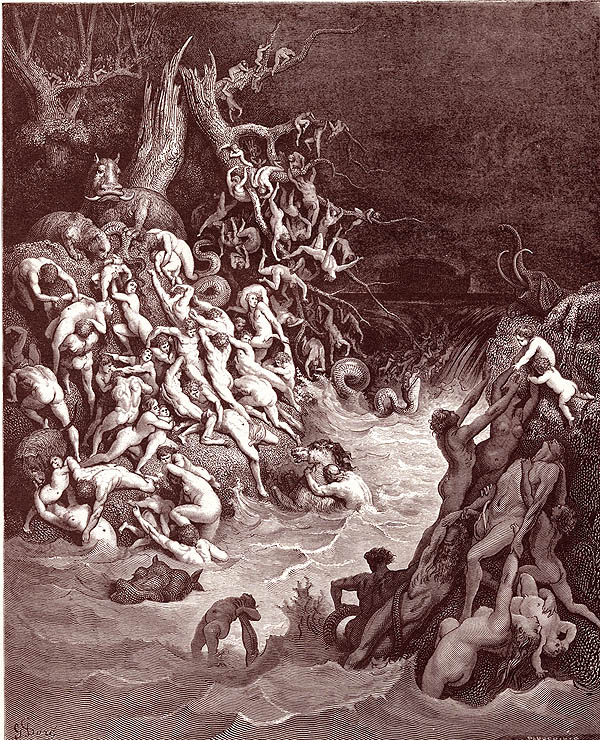 LA DISTRUZIONE DELLA VITA genesi, 6,7